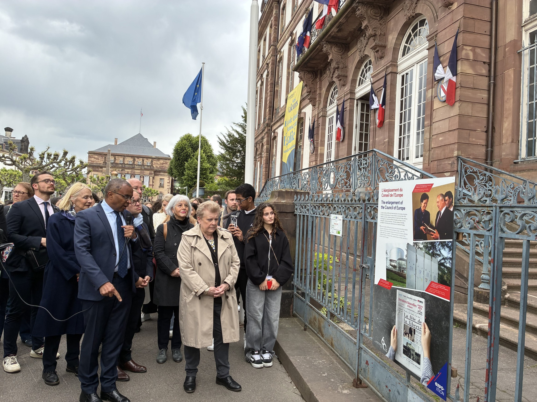 Crédit photo : Niccolo Mondello 60 ans d'Europe : la France célèbre son engagement à Strasbourg