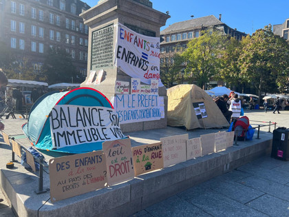À Strasbourg, des centaines d’enfants sans toit : l’État reste inactif