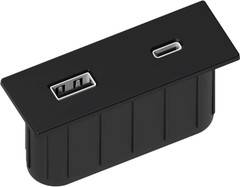 Nano rectangle Noir