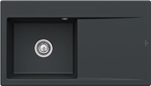 EVIER SUBWAY STYLE 50 FLAT G PUR BLACK