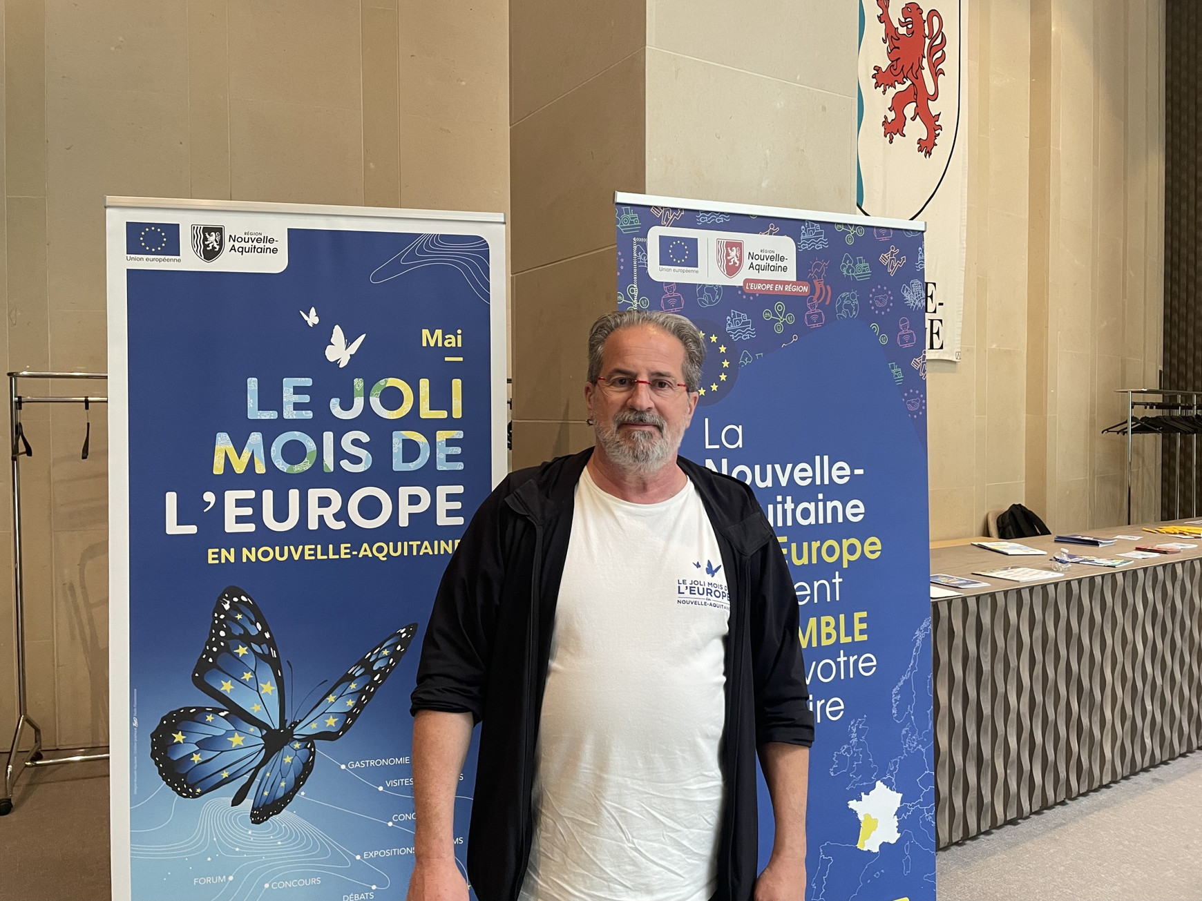 Serge Rodriguez © Camille Buonanno Comment mieux informer les jeunes sur le fonctionnement de l'Union européenne ?