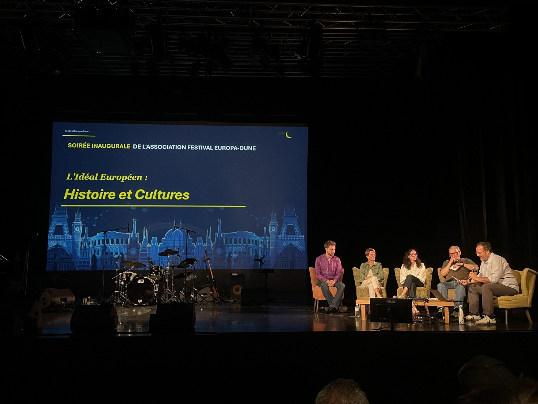 © Camille Buonanno. Soirée inaugurale du Europa Dune Festival à la Teste-de-Buch