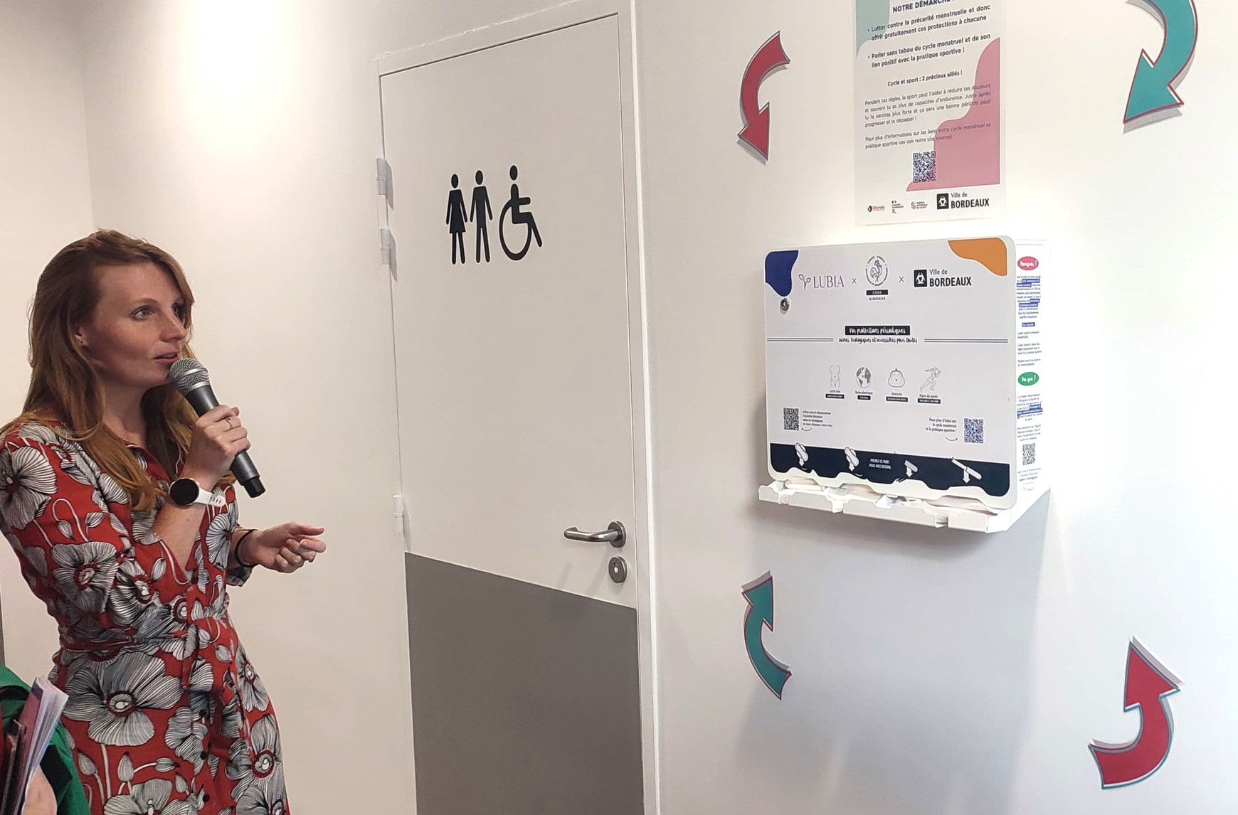 © Cassandre Thomas. Précarité menstruelle : des protections périodiques gratuites dans deux établissements sportifs