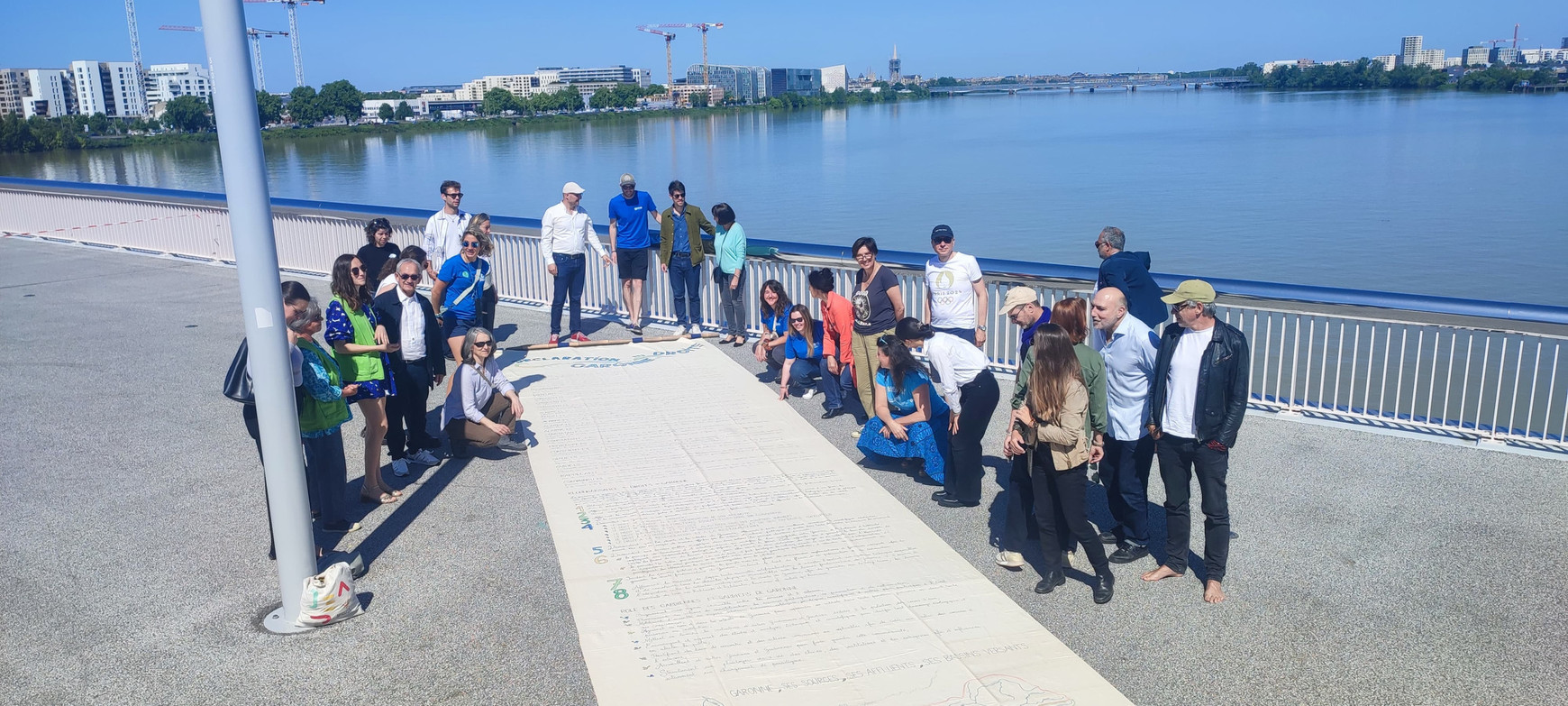 © Cassandre Thomas. Une initiative citoyenne pour conférer des droits à la Garonne