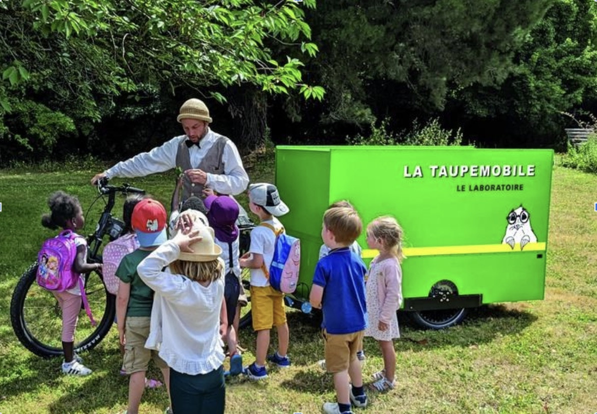 © photo du programme Nantes Métropole & Ville de nantes La Taupe Mobile s’invite au Parc du Grand Blottereau à Nantes