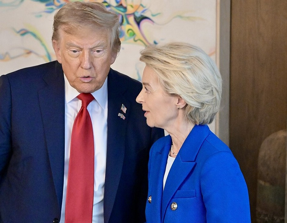 Donald Trump et Ursula von der Leyen - une relation qui fluctue (C - Service Audiovisuel CE, 16 juin 2025) Aujourd'hui en Europe - 26 novembre 2025