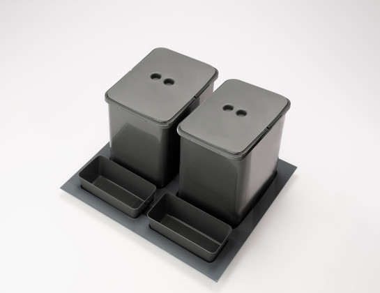 POUBELLE TRITOP 600 2X16L