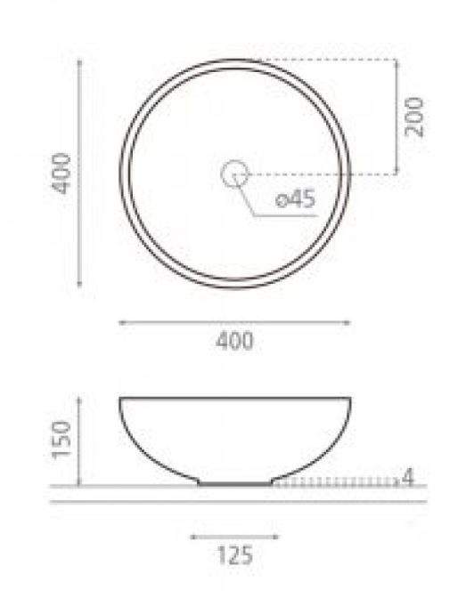 Schéma de «  Vasque New Lys  »