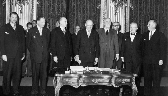 Traité de Paris, 1952 © Union européenne, 2026 Au Club des Chefs