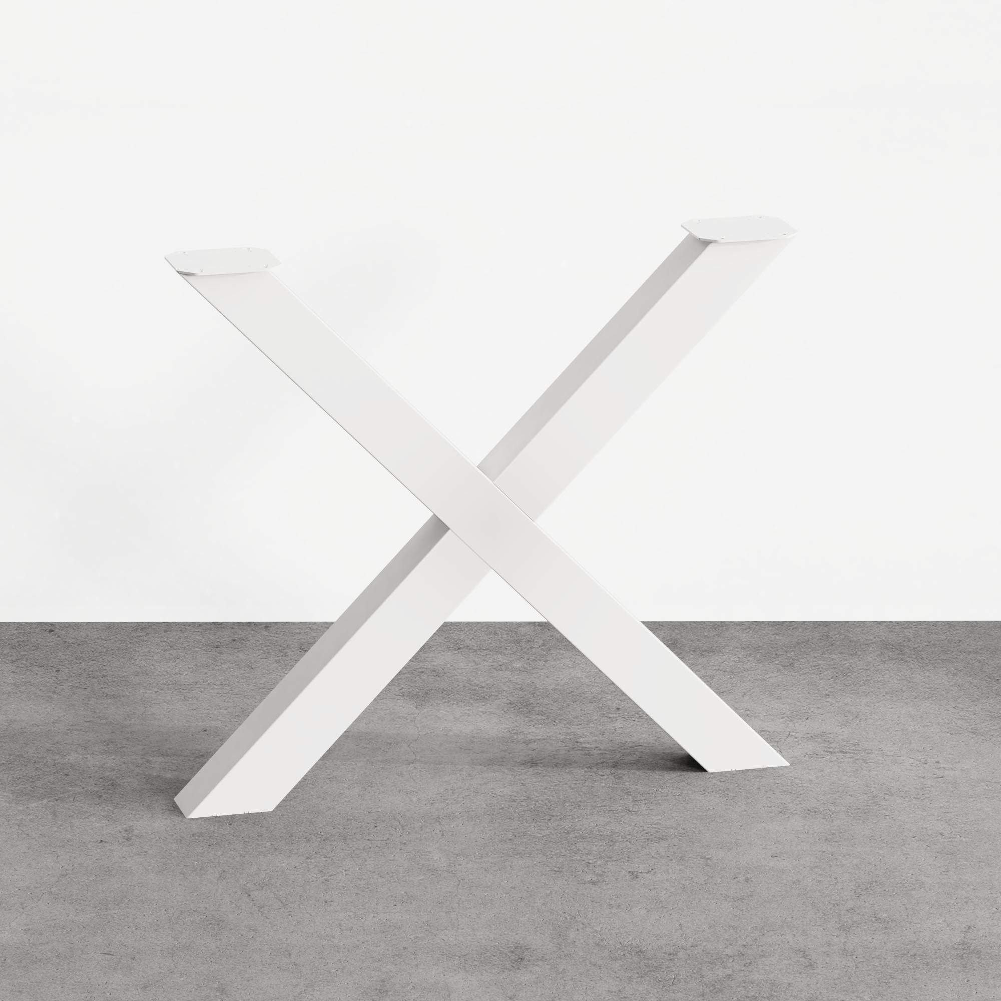 Pied Elsa Blanc 710 mm