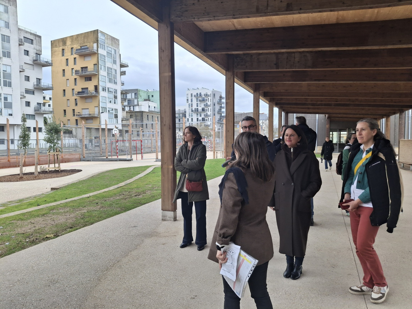 © Claire-Marie Lemasson À Nantes, l'école Joséphine Baker se prépare à ouvrir ses portes