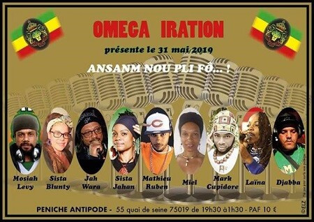 Épisode Omega Iration @Bam Salute Show de l'émission Bam Salute