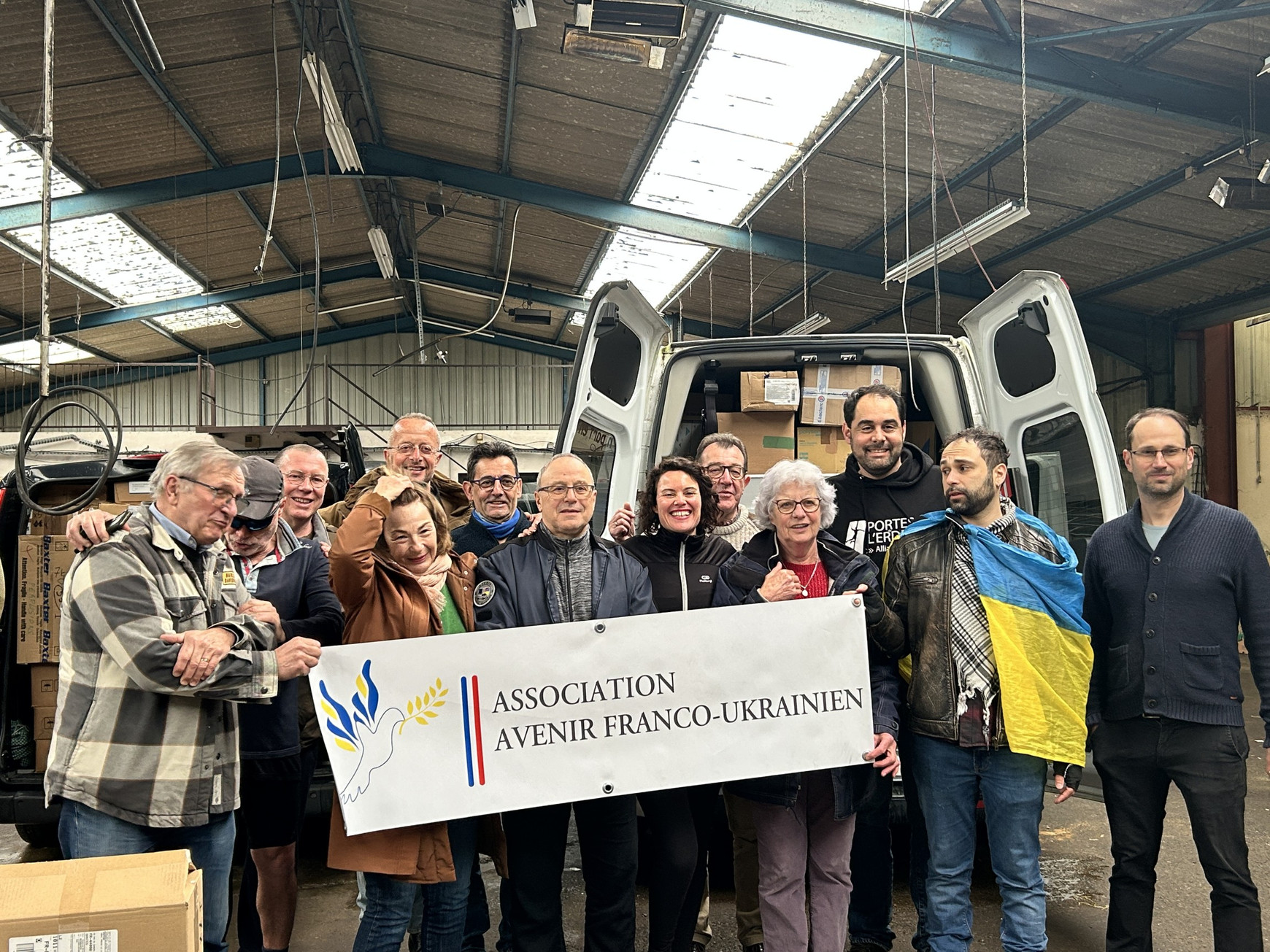 © Baptiste Brémond A Nantes, la solidarité pour l'Ukraine ne fléchit pas