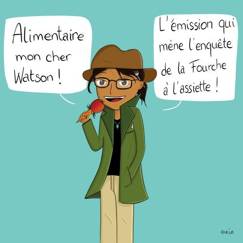 Épisode Assiette de fête bonne pour la planète de l'émission Alimentaire Mon Cher Watson