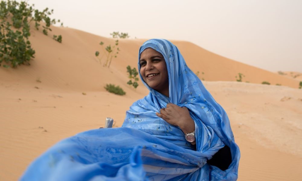 Photo de Noura Mint Seymali sur son bandcamp - DR Noura Mint Seymali - "Guéreh"