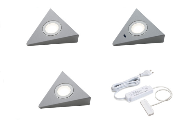 SET 3 ROBY ALU + TRANSFO 15W