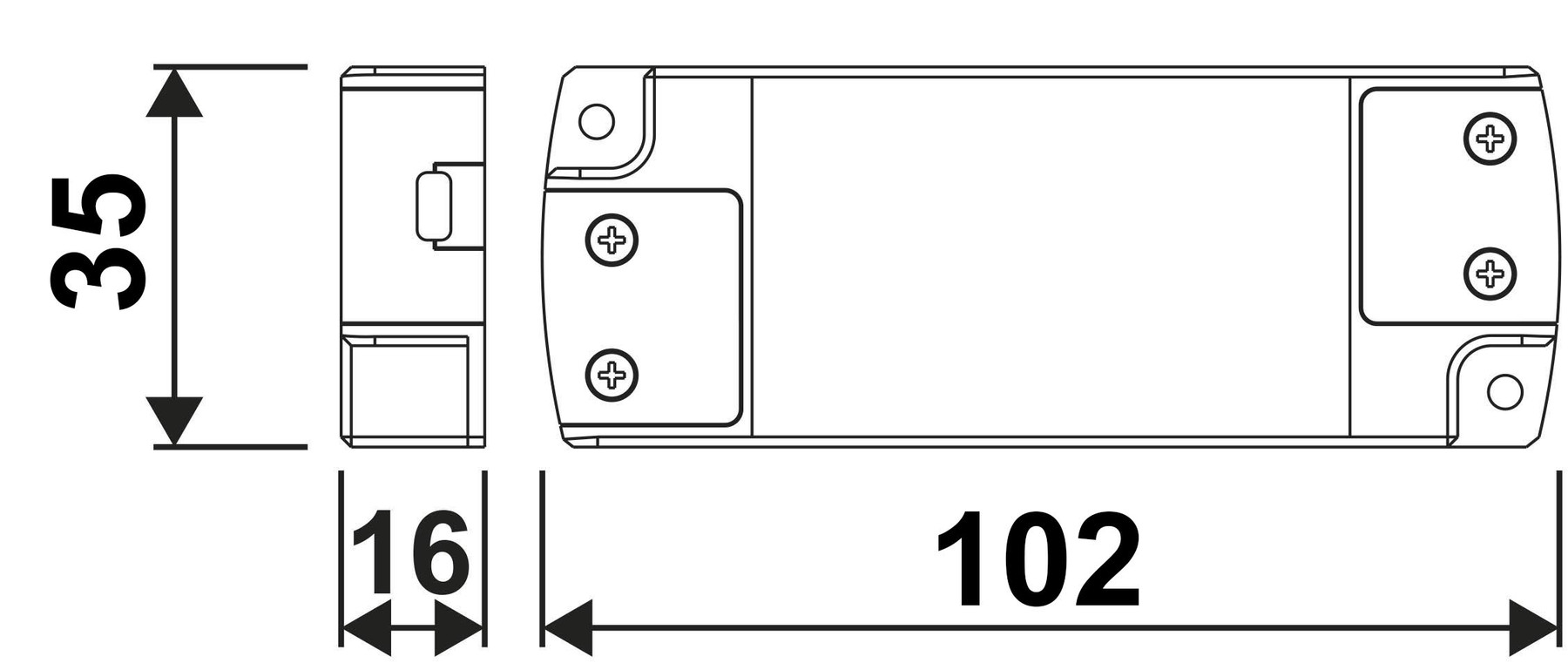Schéma de «  Convertisseur 15W 12V  »