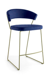 Margot Velours bleu
