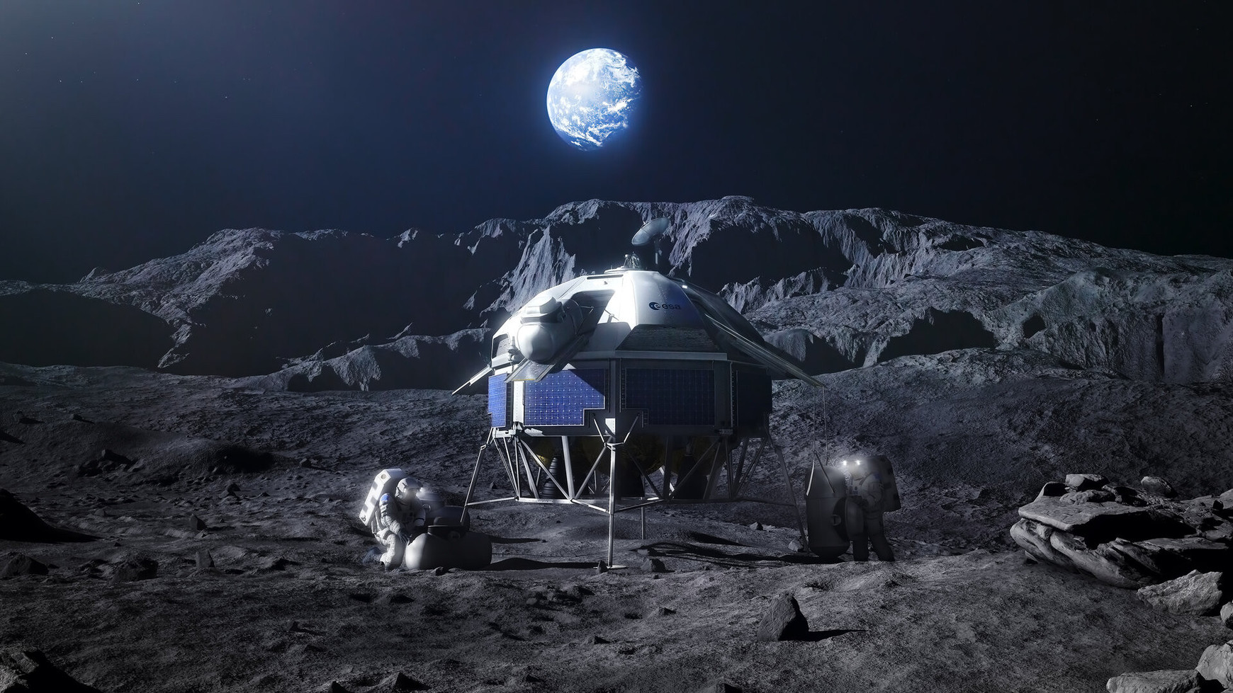 © ESA L'exploitation des ressources spatiales (1/2)