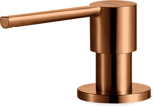 DISTRIBUTEUR SAVON ROND PVD CUIVRE