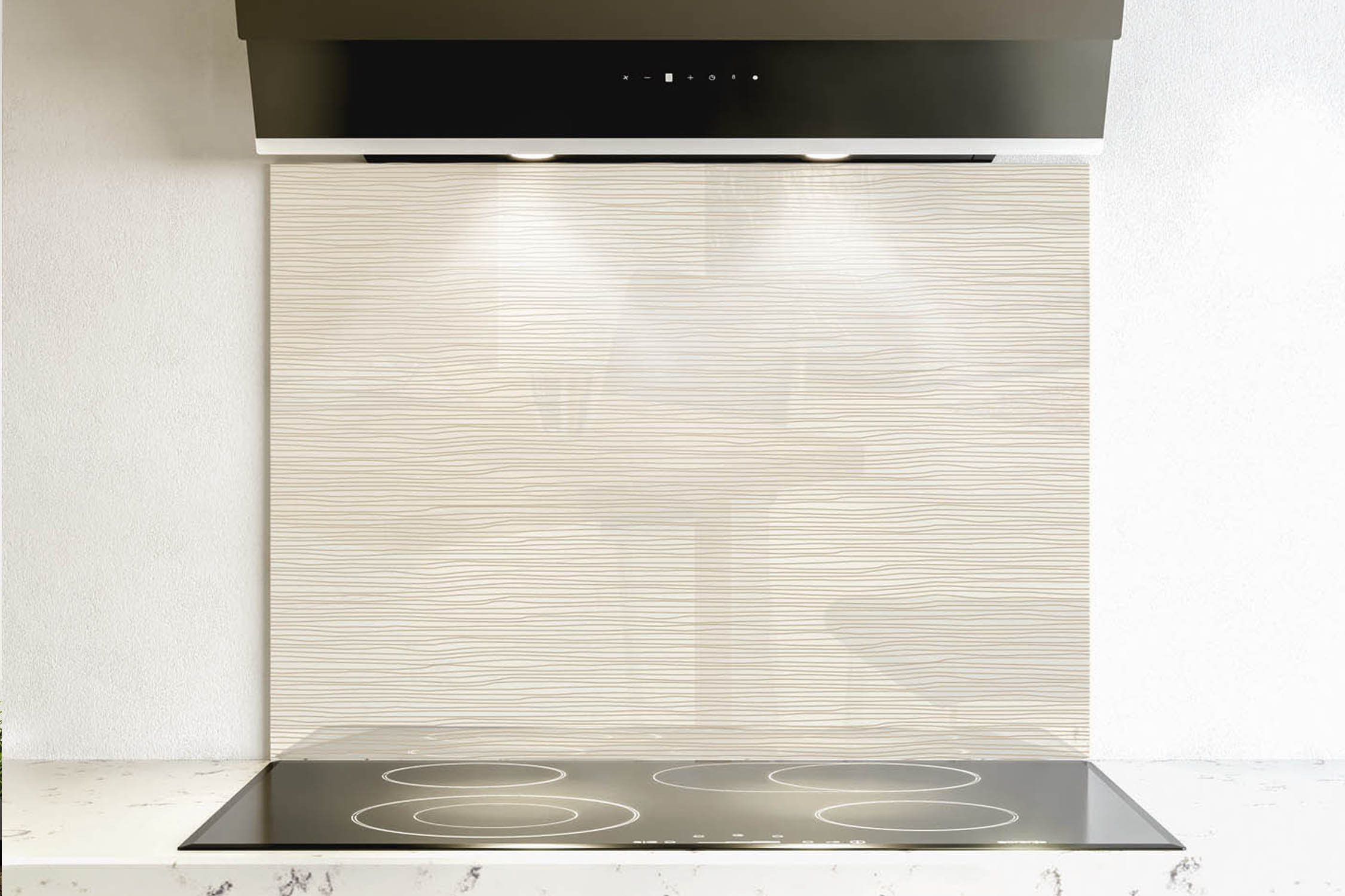 Fond de hotte Luisiglass Madras line