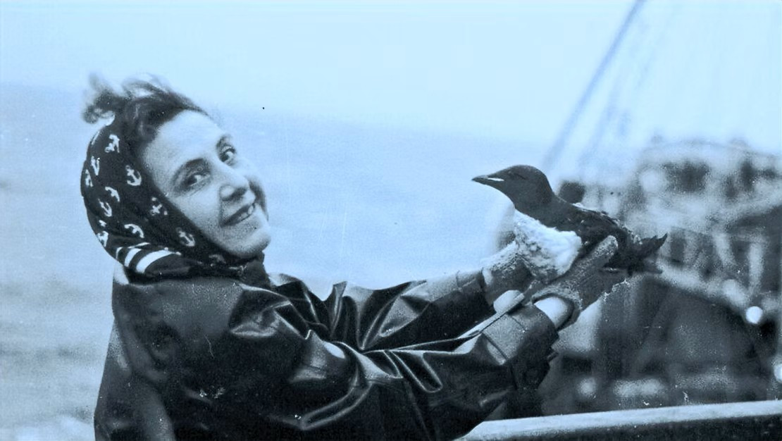 © Teamcolibri.org Anita Conti, "la dame de la mer"