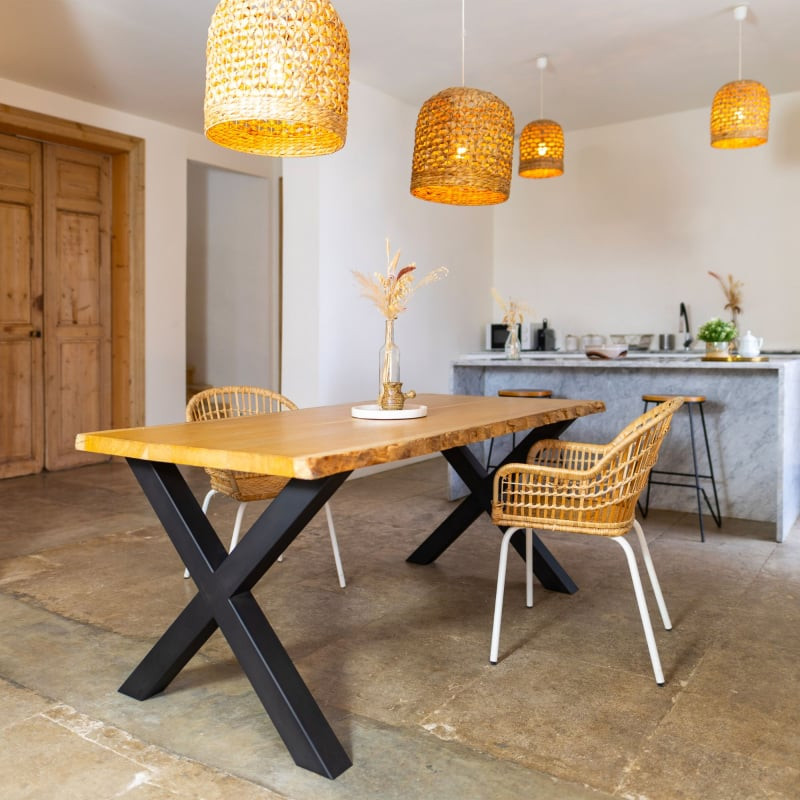 Pied Elsa Noir 710 mm