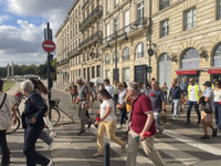 À Bordeaux, l'association O Sol de Portugal a organisé sa dernière "balade de la liberté