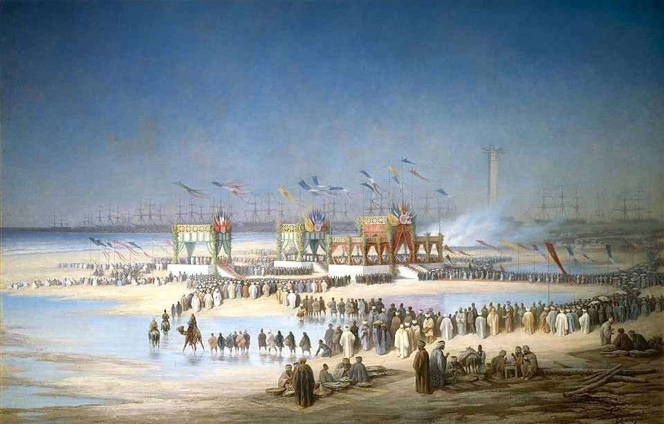L'inauguration du Canal de Suez, 17 novembre 1869. Le canal de Suez : histoire et géopolitique