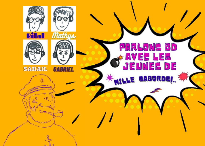Épisode Mercredi ! Parlons BD avec les jeunes de Mille Sab... de l'émission Mercredi !
