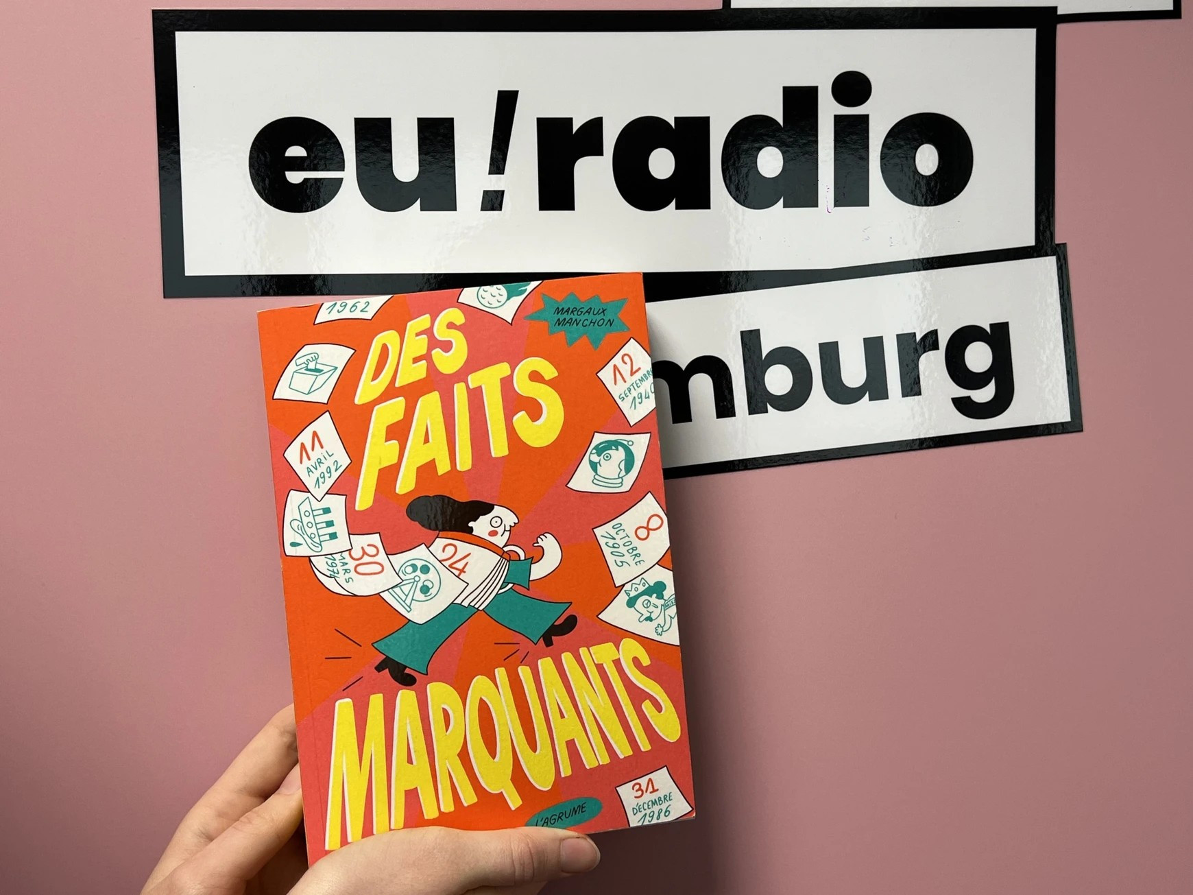 © Claire-Marie Lemasson et Manon Vieillet Des faits marquants de Margaux Manchon (Editions L’Agrume)