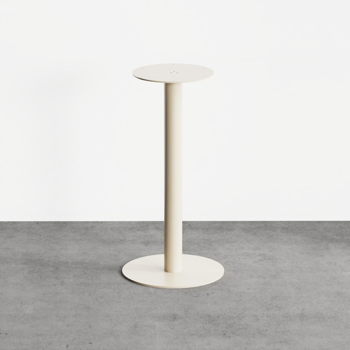 Pied Jane rond Crème 900 mm