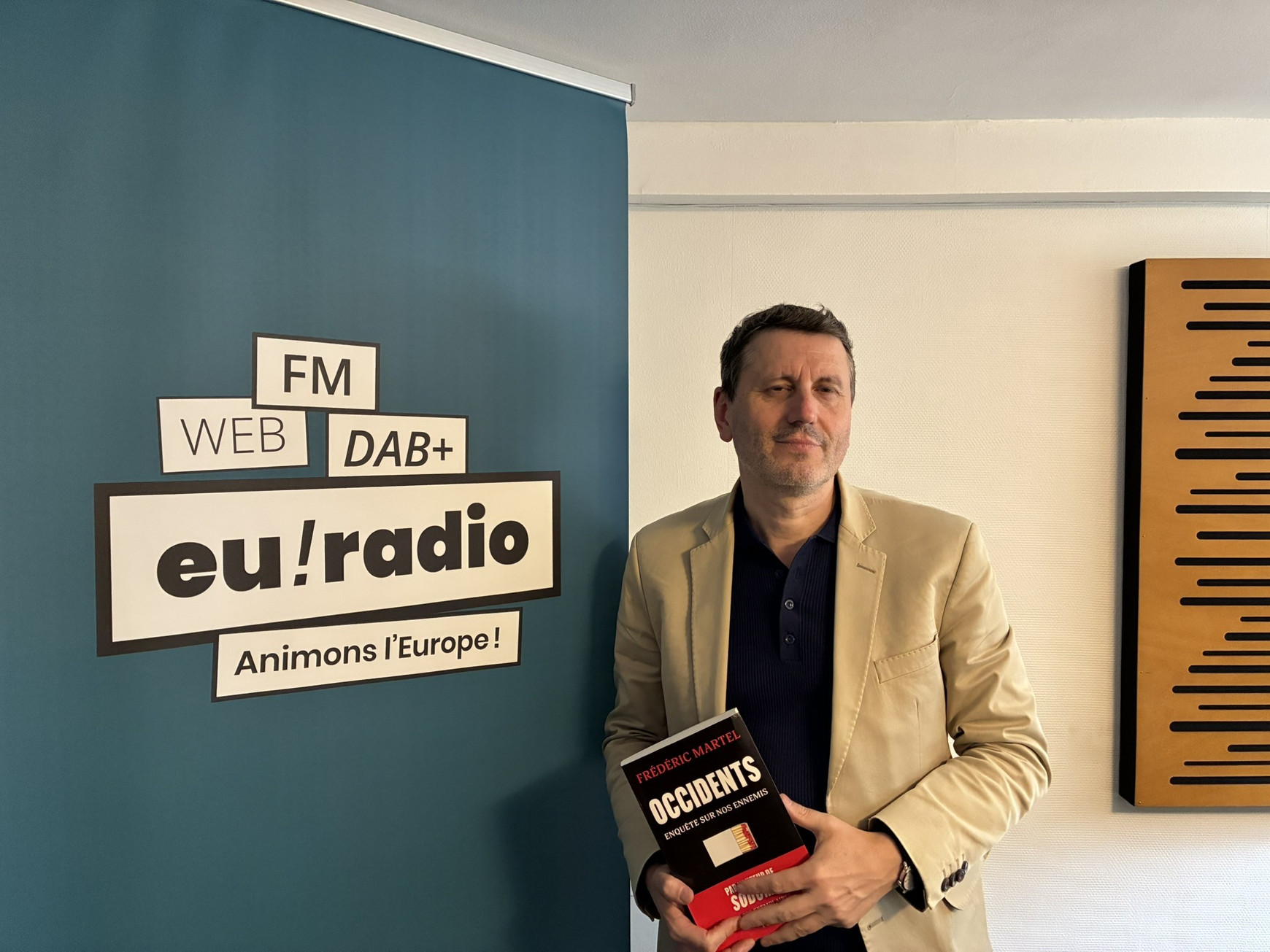 Frédéric Martel, auteur d'Occidents Fréderic Martel décortique et analyse les ennemis de l'Occident
