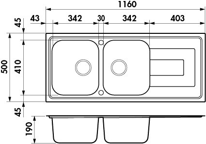 Schéma de «  Debussy Inox lisse  »