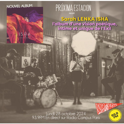 Proxima Estacion reçoit SARAH LENKA. Folk Sensations! episode artwork
