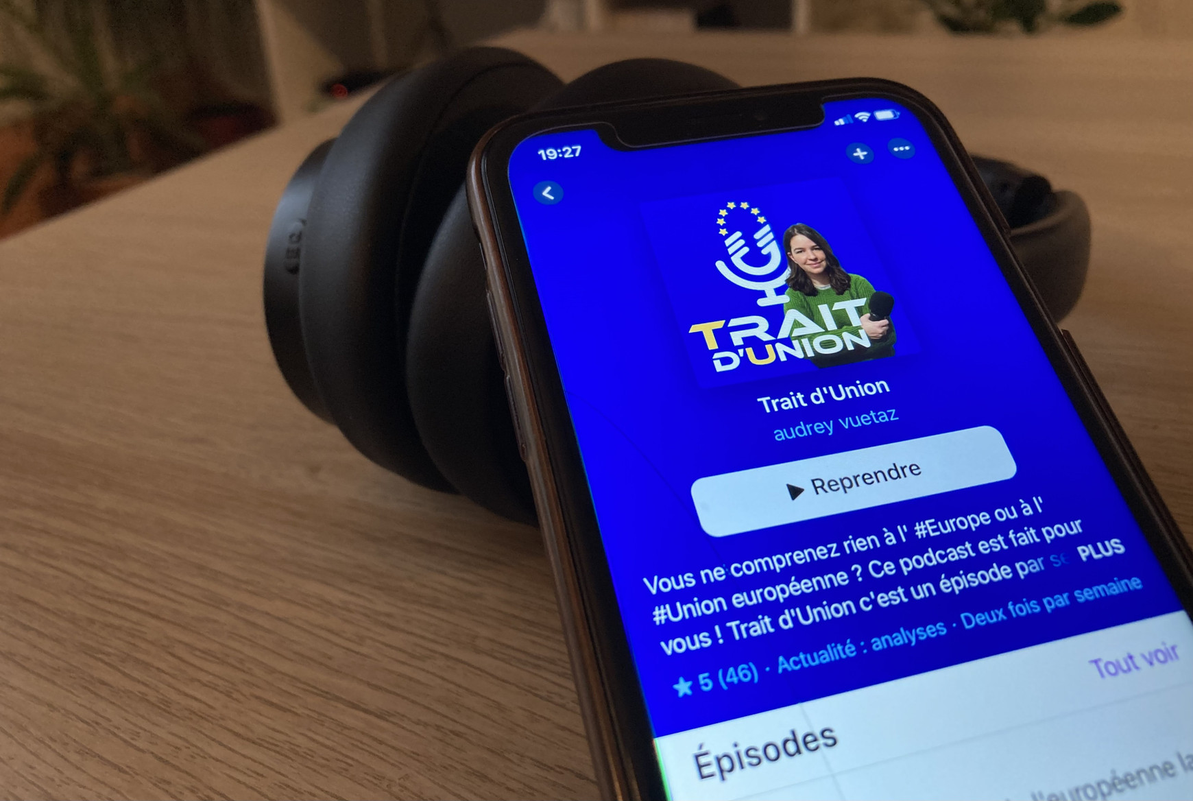 © Lou Surrans Trait d'Union : le podcast qui explique l'Union européenne