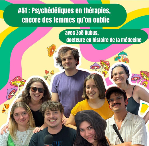 Épisode #51 - Psychédéliques en thérapies, encore des femm... de l'émission Happy Hour Scientifique