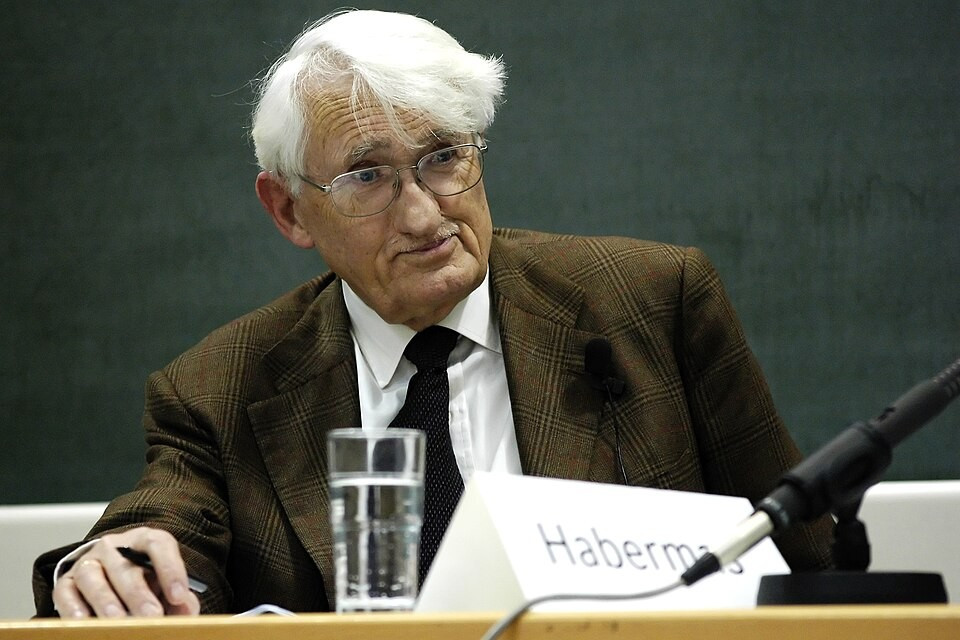 Jürgen Habermas en 2008 - Wolfram Huke, Creative Commons Attribution-Share Alike 3.0 Unported license Le Socrate des institutions nous a quittés