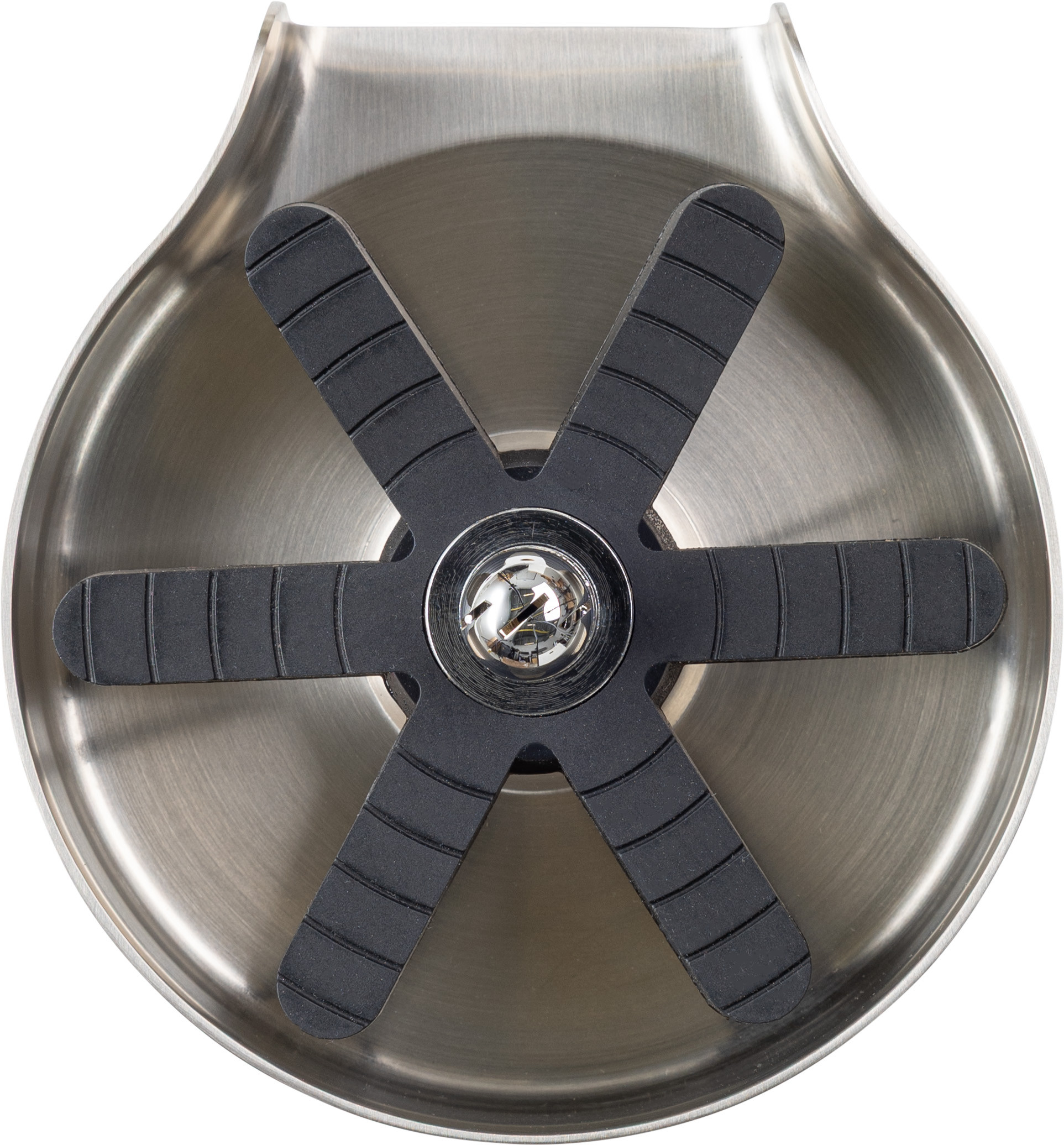 Rince-verre en inox massif