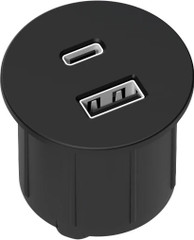Nano rond Noir