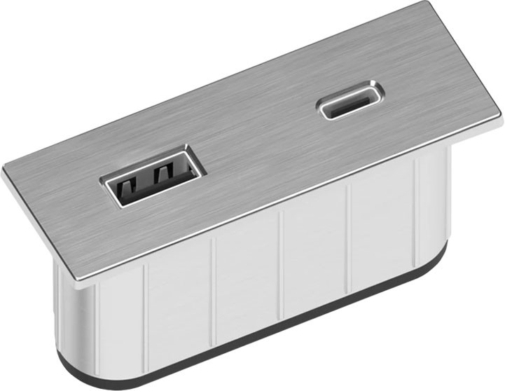 Nano rectangle Inox