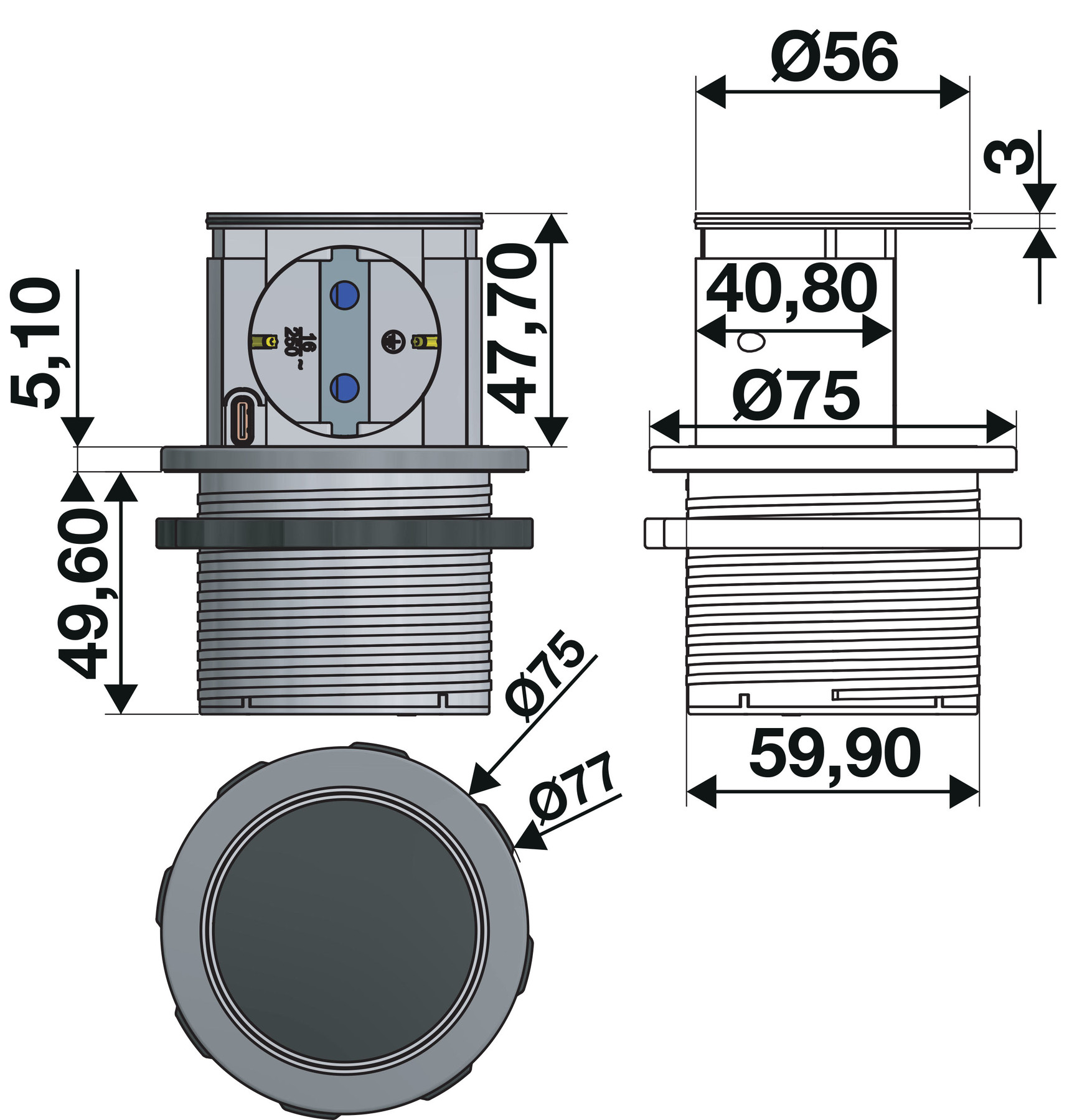 Schéma de «  Tiny Noir  »