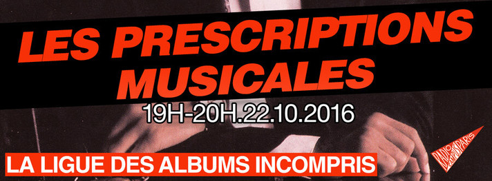 Épisode Les Prescriptions Musicales de Dr Bro #3 de l'émission La ligue des albums incompris