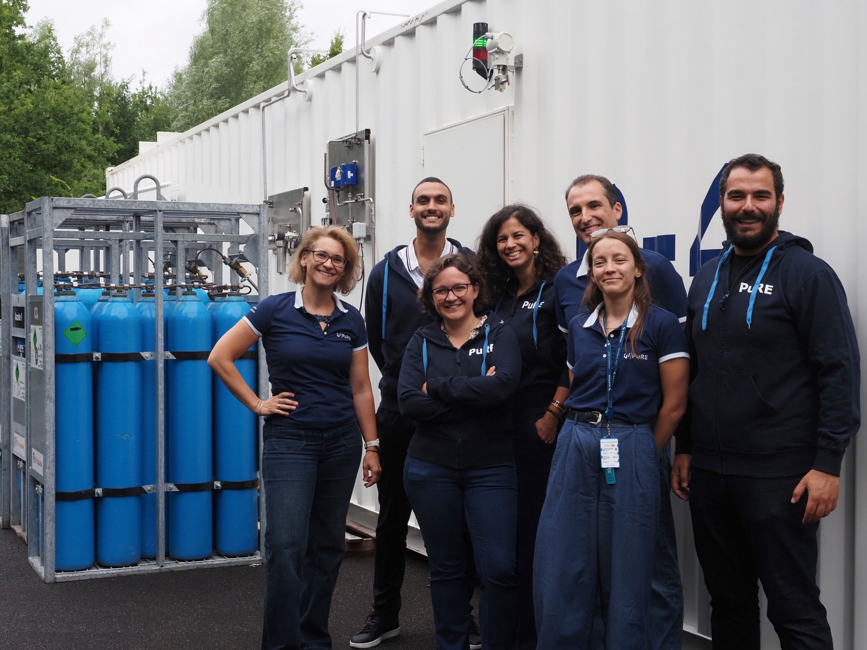 PuRE Carbon capture Comment PuRE veut décarboner les industries à faibles émissions de CO2