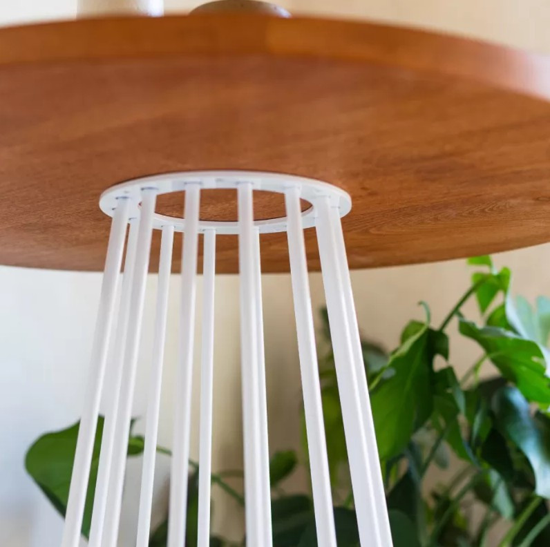 Pied Zoé Blanc 710 mm