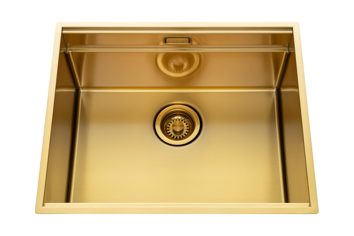 Legato + Inox avec traitement PVD Or mat