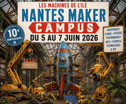 A Nantes, des makers de toute l'Europe se réunissent pour partager leurs inventions