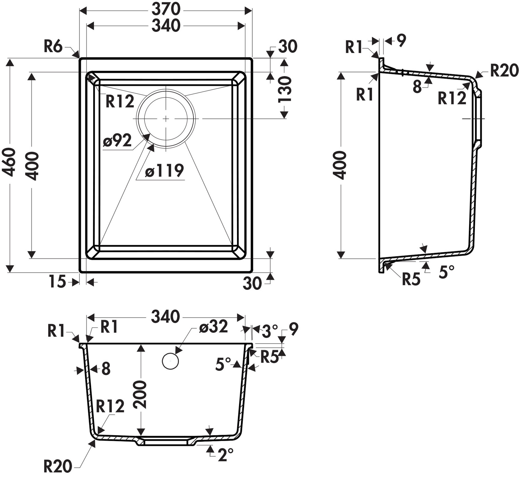 Schéma de «  Harmonie Full Black  »