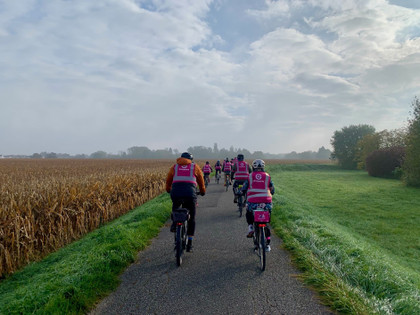 La Strasbourgeoise à vélo : pédaler contre le cancer du sein