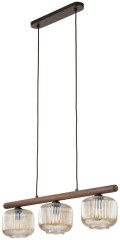 Emily Verre strié / Bois